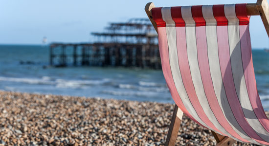 Relax in Brighton - West Pier and Beach