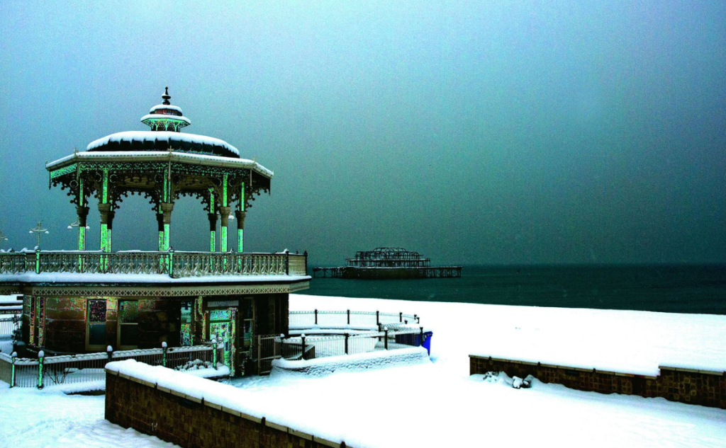 An image to represent winter holiday rental management in Brighton