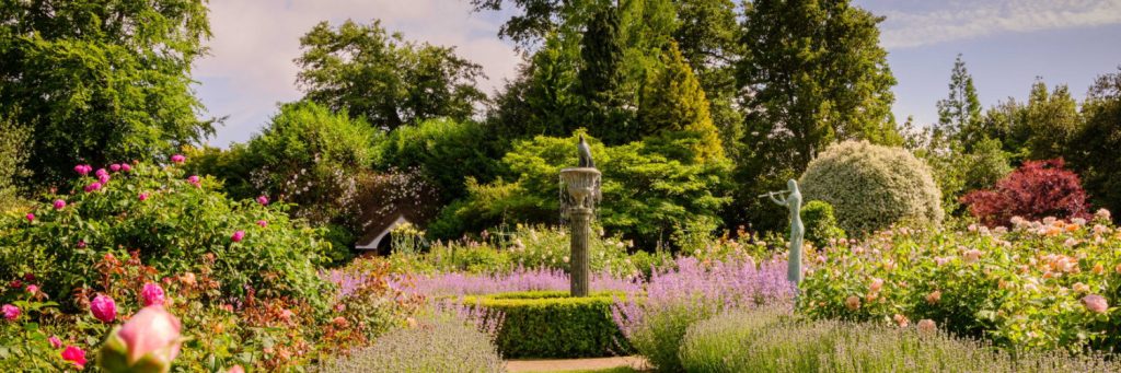 An image of Borde Hill Garden in Sussex spring